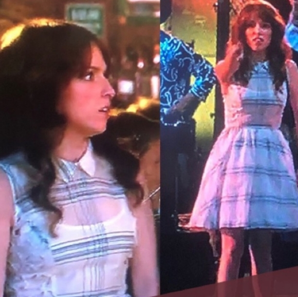 Anthropologie Moulinett Soeurs Dress Seapane Eyelet White Blue - Picture 15 of 15